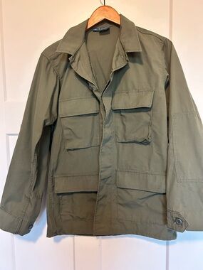 Propper Olive Military Field Jacket with Utility Pockets